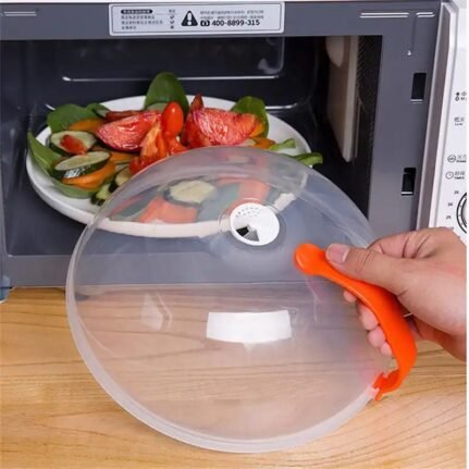 Ventilated Microwave Plate Cover