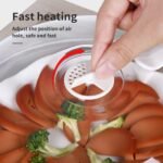 Ventilated Microwave Plate Cover - Image 2