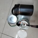 Food flask  800ml with  foldable  spoon