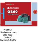 Premier 0.5HP Peripheral Pump- QB60