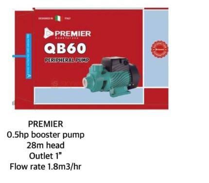Premier 0.5HP Peripheral Pump- QB60