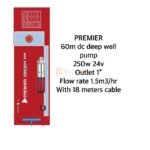 Premier 60cm DC Deep Well Pump- JZDC3S24-250