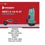 Premier Submersible 0.5HP Water Pump- QDX0.5HP