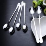 6pc Long Tea Spoon Silver
