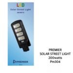 200W Solar Panel Street Light