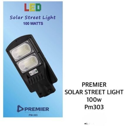 Premier 100W SOLAR Panel Street Light PM303