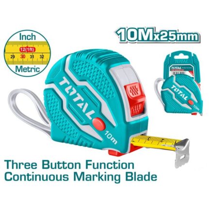 Total steel measuring tape-TMT126101