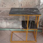 Classic MDF Marble Effect Storage Stand
