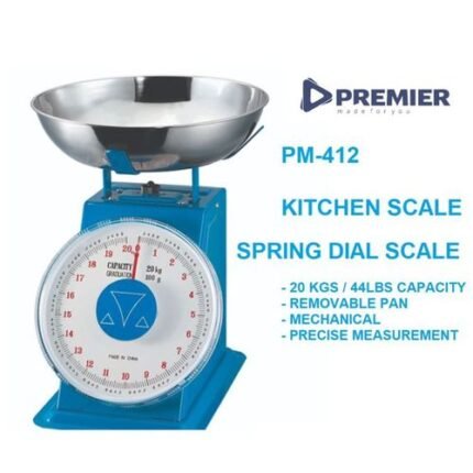 Premier 20kg Stainless Steel kitchen scale