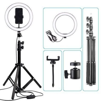 Ringlight with tripod stand