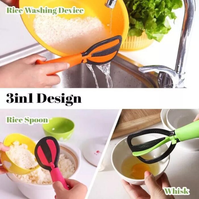 Multifunctional spatula whisk