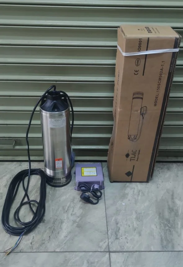 Tlac submersible water pump 33m head 1.5HP - Image 2