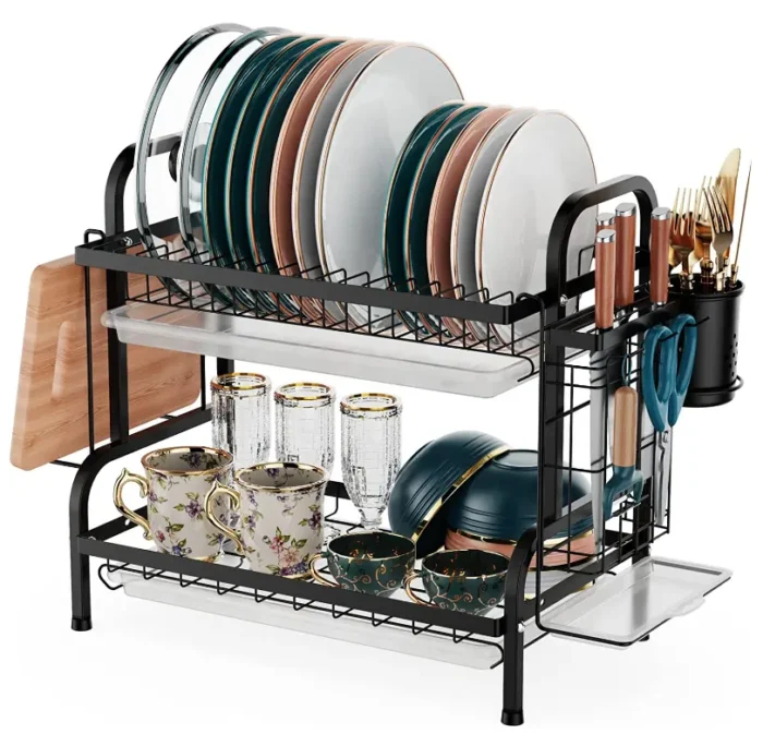 2 Layer dish drying rack