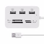 3 Port USB HUB + Card Reader