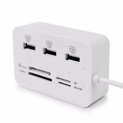 3 Port USB HUB + Card Reader