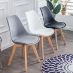 Padded Eames Dining Chair