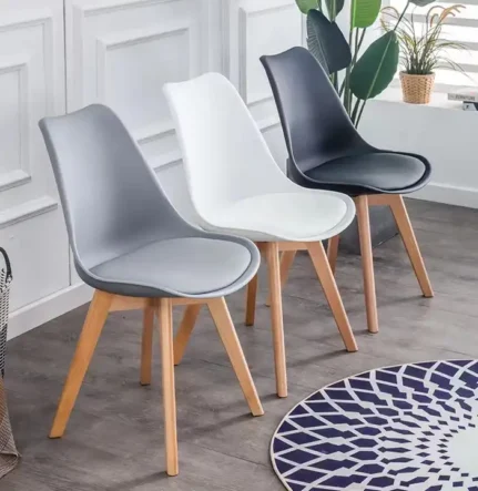 Padded Eames Dining Chair