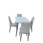 Marble 4-seater dining table