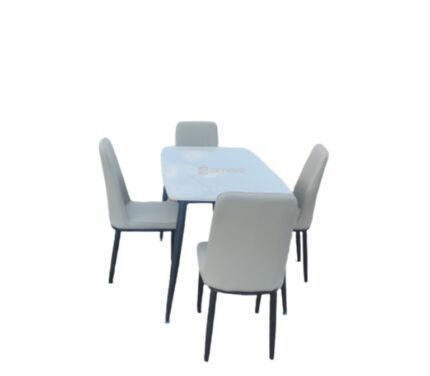 Marble 4-seater dining table