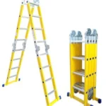 Multifunctional fiberglass ladder