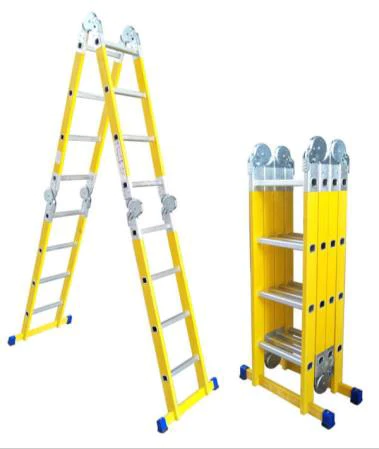 Multifunctional fiberglass ladder