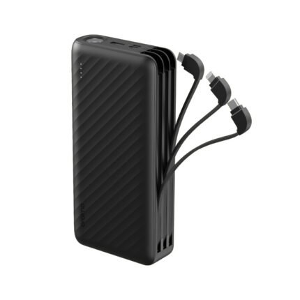 Oraimo Fast Charge Power Bank with 3 Charging Cables