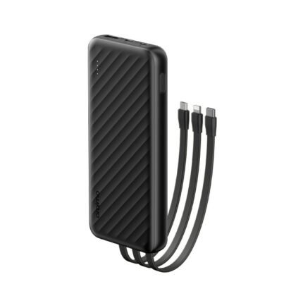 Oraimo power bank with inbuilt type C & USB cable