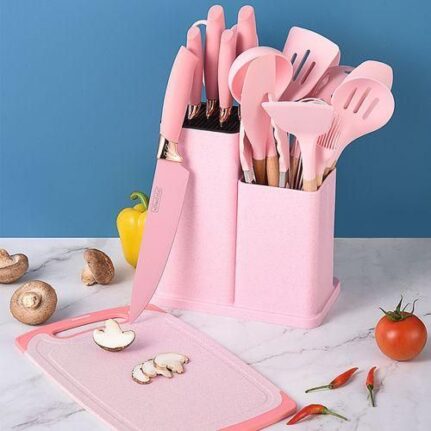 19Pcs silicon knife set