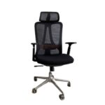 Ergonomic black office chair