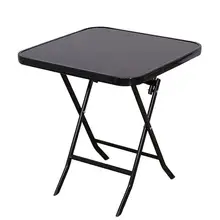 foldable dinning table black