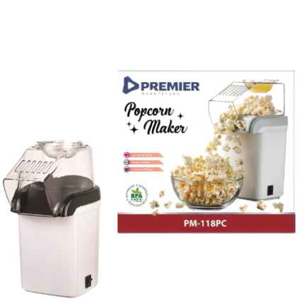 DASH DAPP150V2RD04 Hot Air Popcorn Maker - Color Red - 16 Cups - Brand New