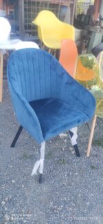 Nordic Velvet Dining Room Chair