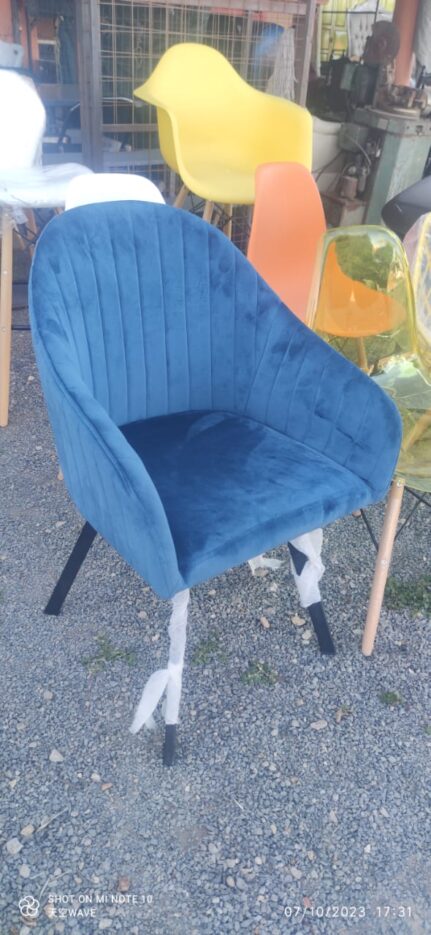 Nordic Velvet Dining Room Chair