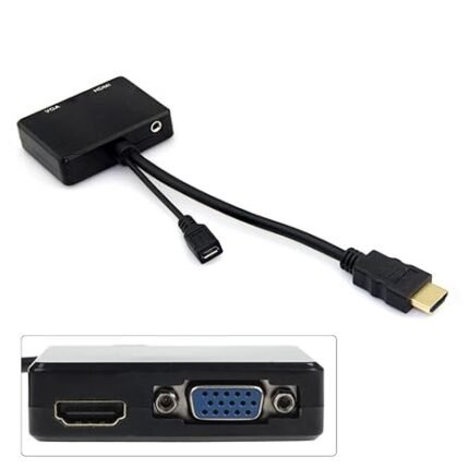 HDMI to VGA & HDMI Female Splitter