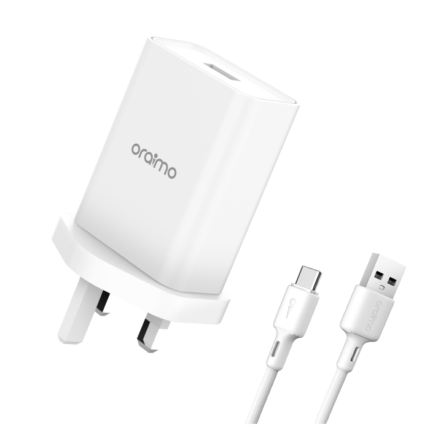 Oraimo PowerMega 33 33W fast charger Kit with Type-C Cable