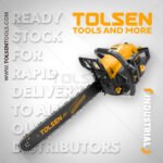 Tolsen gasoline 2-stroke chain saw-79614