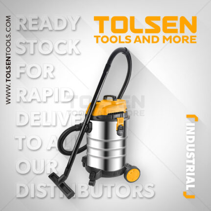 Tolsen 30l vacuum cleaner-79608