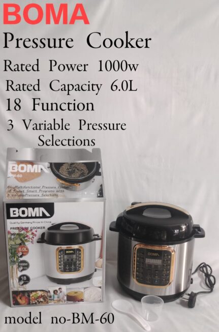 Boma 1000W Electric Pressure Cooker