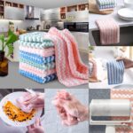 4-Piece Coral Dish Cloth Set