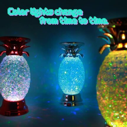 Glitter Swirl LED Candle Holder