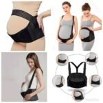 Pregnancy Support Belt/Backbone Fixer Black