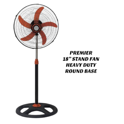 Premier 16" Standing Fan with heavy duty round base