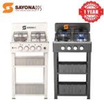 Sayona 3 +1 Electric Standing Cooker with shelf-SGB 4552