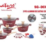 Signature 21pcs Die Casting Cookware Set