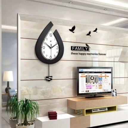 U-Shape decorative Wall Clock