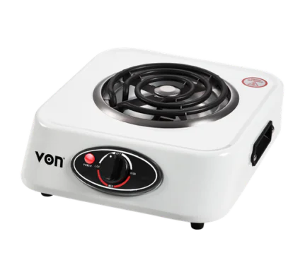 Von VACC0112CW Table Top Single Coil Cooker