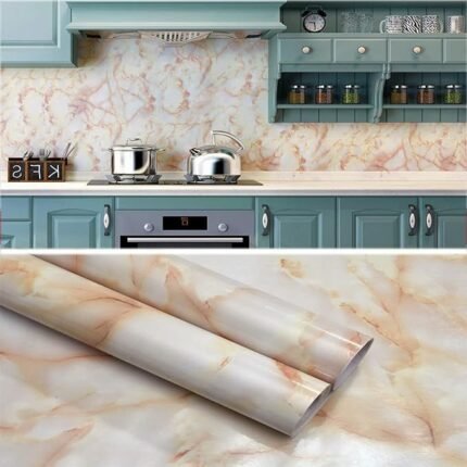 Self-Adhesive Marble Contact Papers