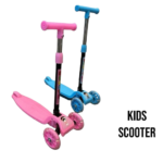 2 wheels Kids Scooter with skate board