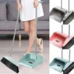 2-in-1 Flexible Broom and Dustpan