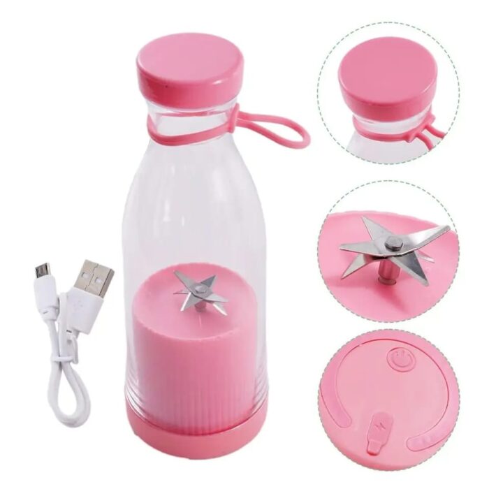 Portable Blender Fruit Juicer Cup with USB